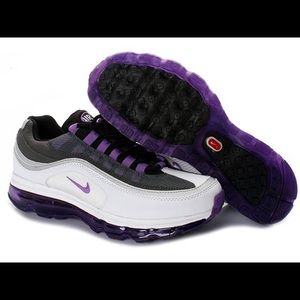 Nike air max - purple, gray, black